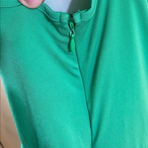 Emrald Green Lane Bryant Dress size 14 stretch - Picture 3 of 4